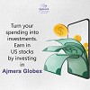 Invest through Ajmera globex in Global Equities  Logo